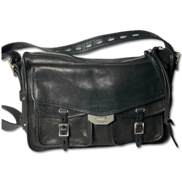 rag bone Field Leather Messenger Bag
